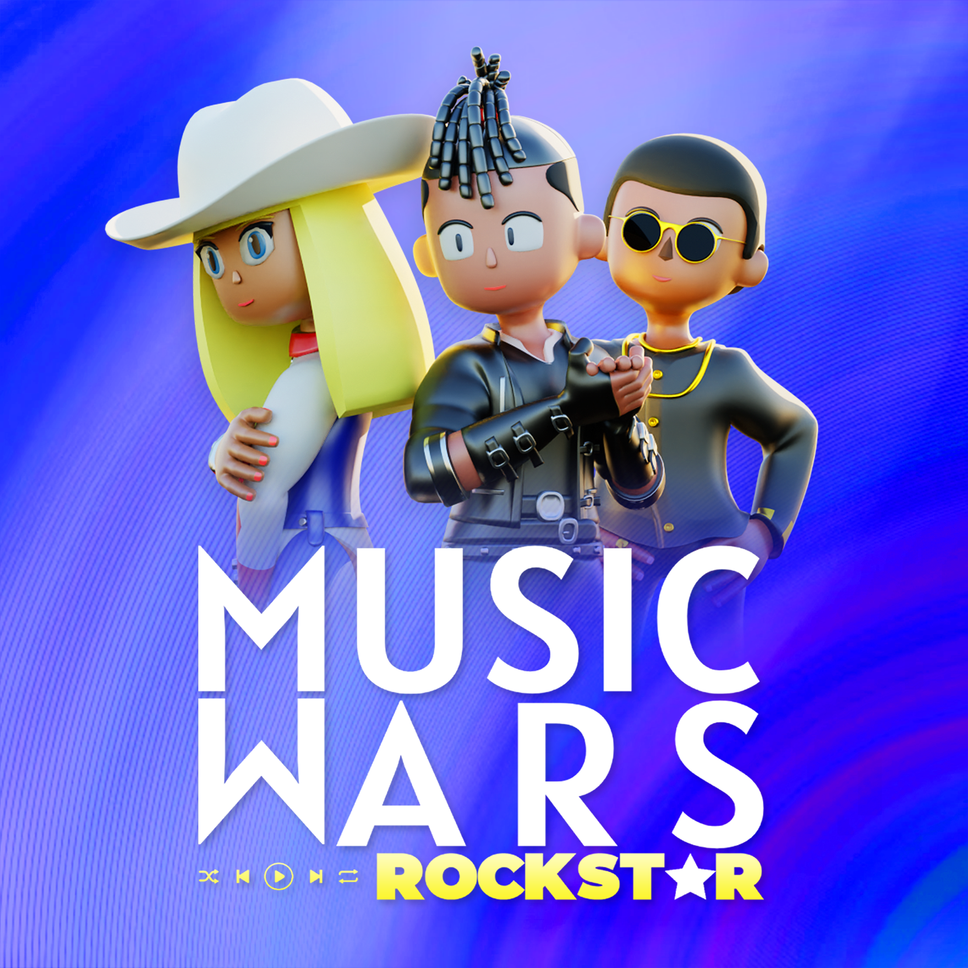 Music Wars Rockstar App Icon